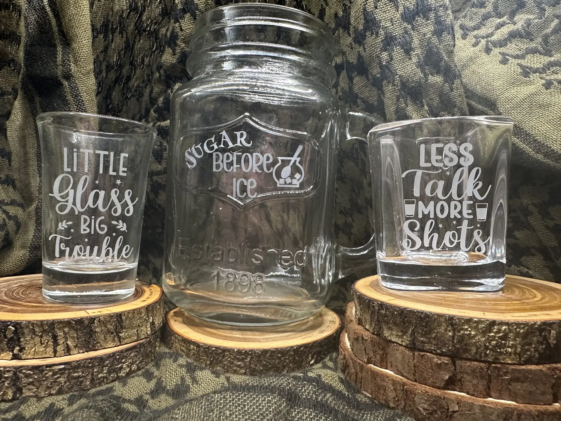 Shot Glasses and Mug