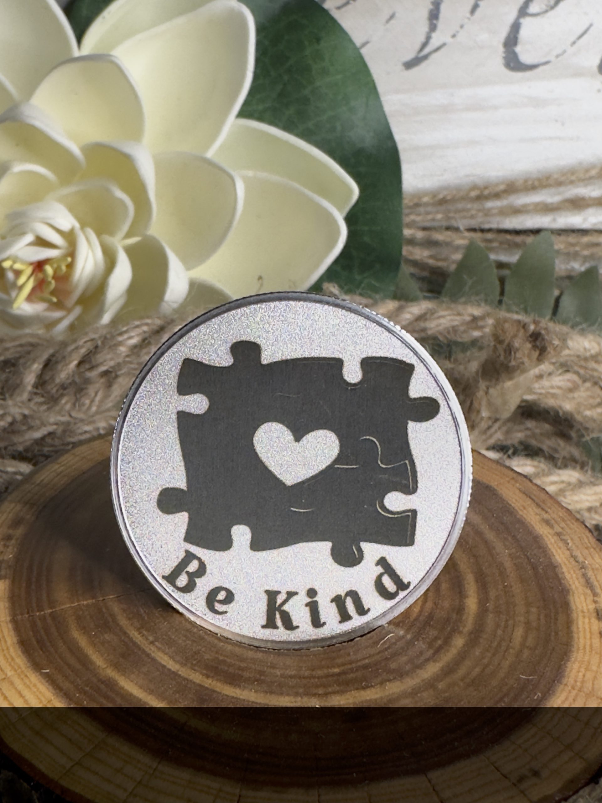 Engraved Zinc Alloy Coin