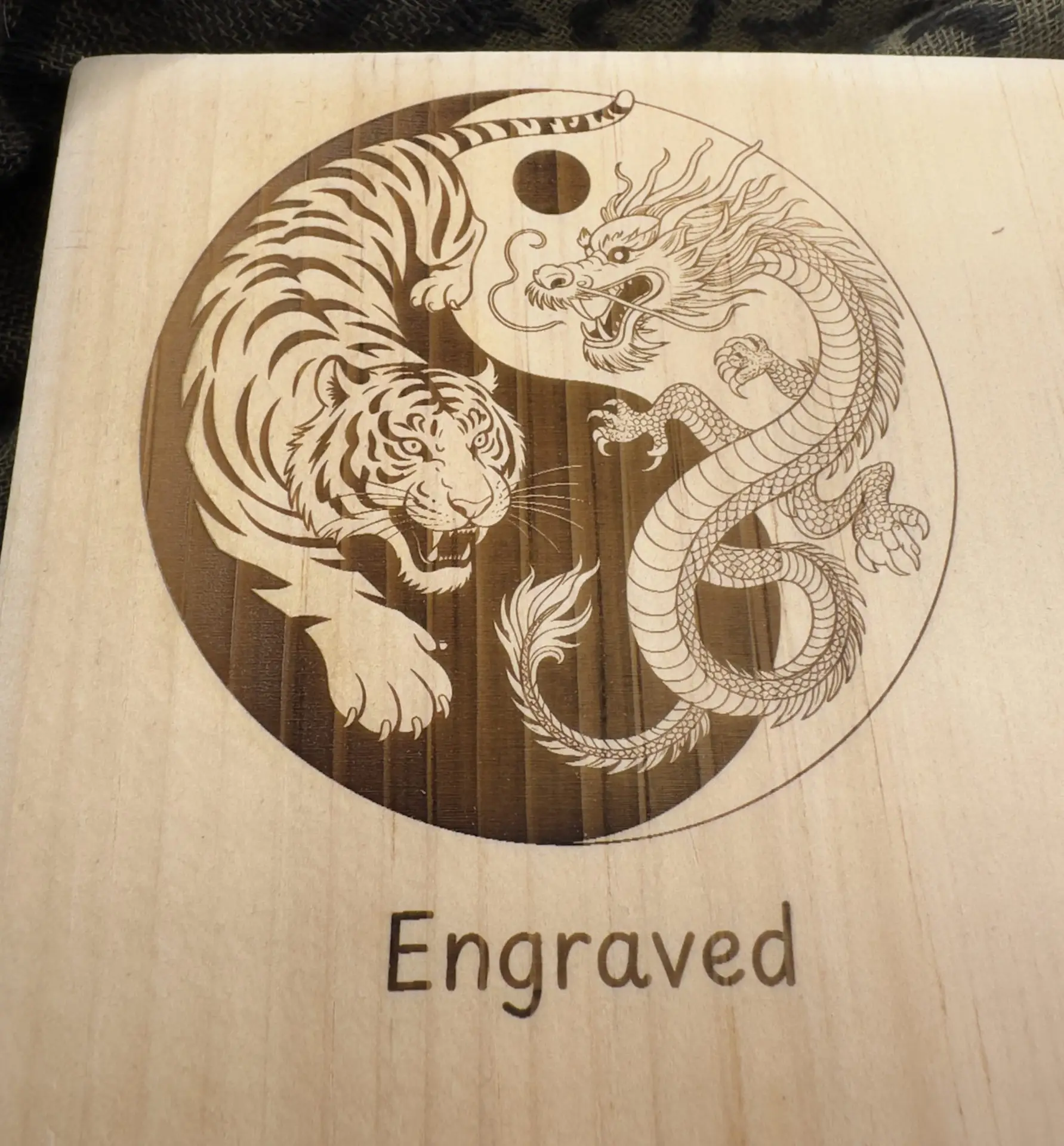 Engraved Wood