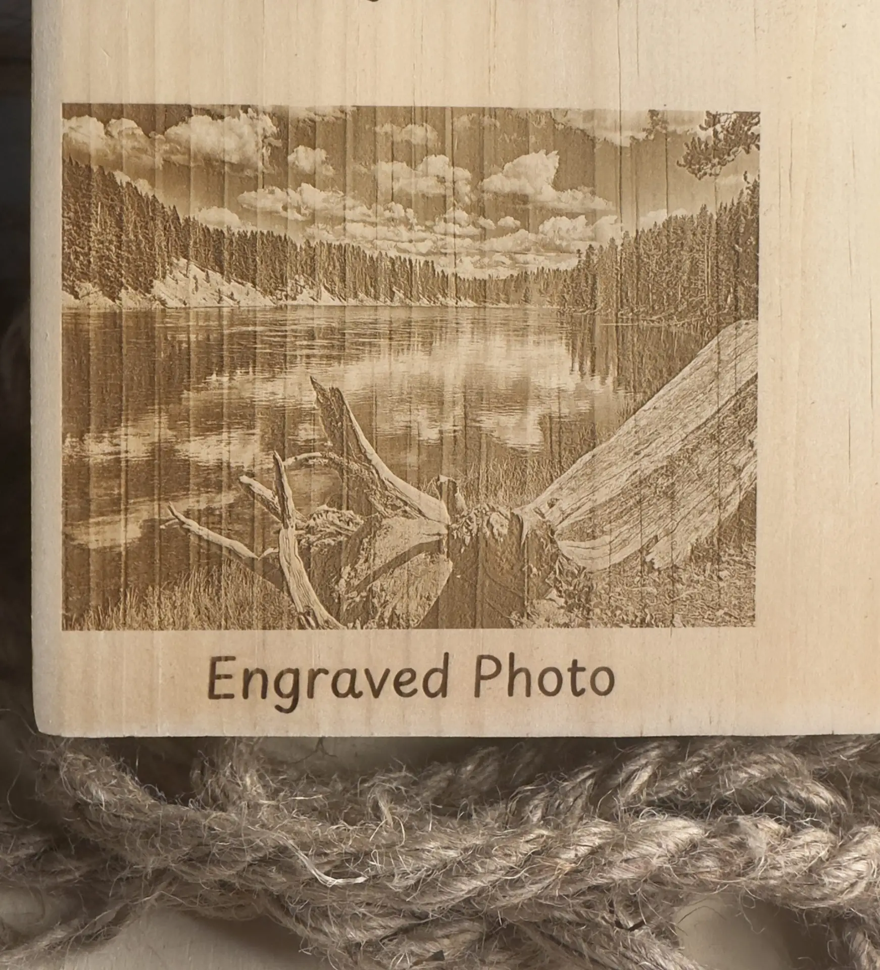 Engraved Photo