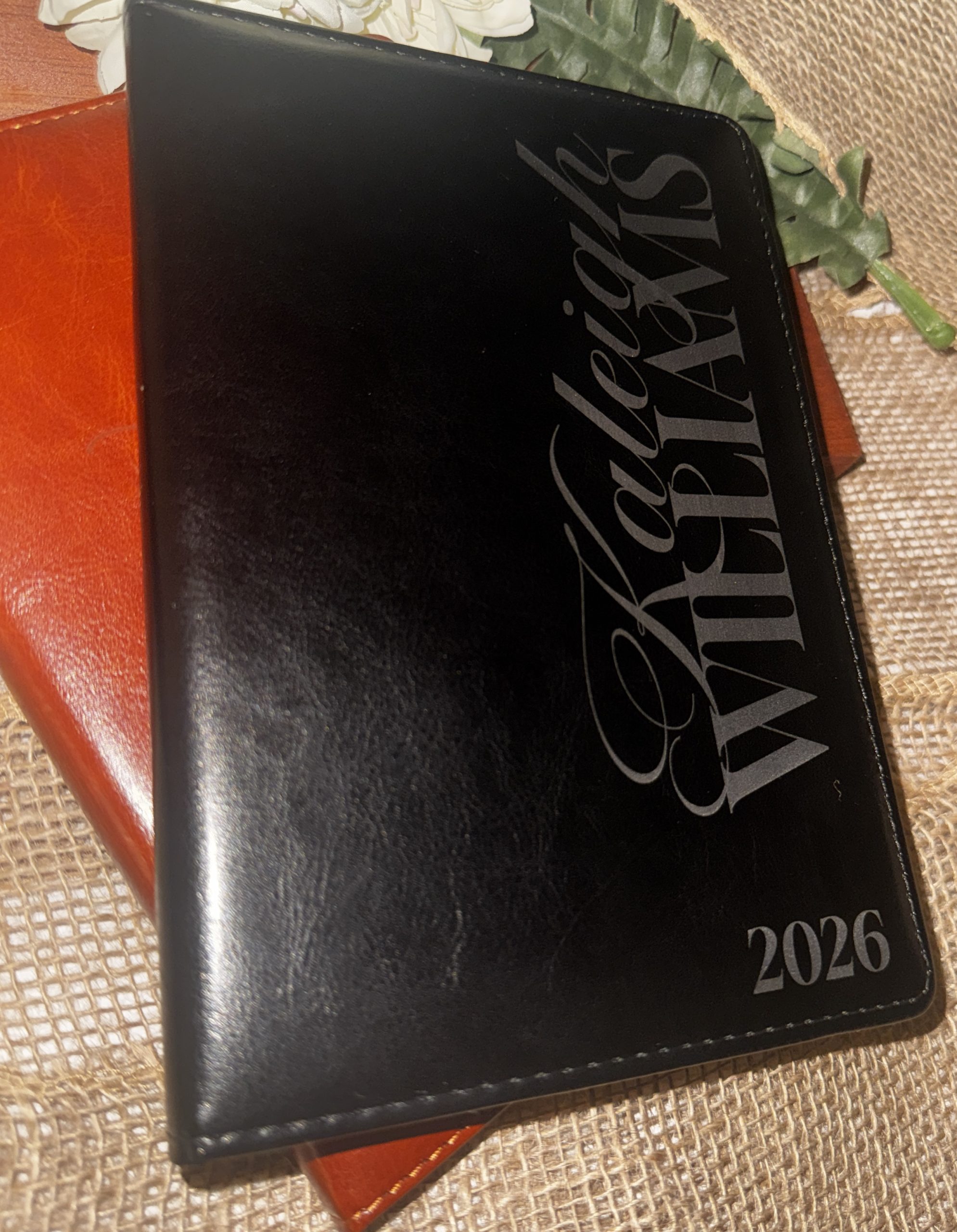 Black PU Leather Notebook